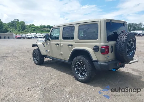 2022 Jeep Wrangler 4Xe Unlimited Rubicon 4X4 из США, поврежденный, VIN 1C4JJXR64NW275778